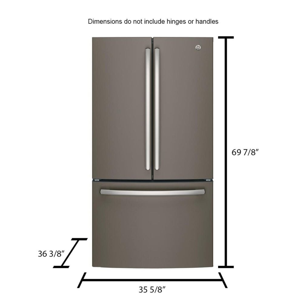 GE Appliances 27.0 Cu. Ft. 3-Door French-Door Refrigerator Energy Star In Slate, , large
