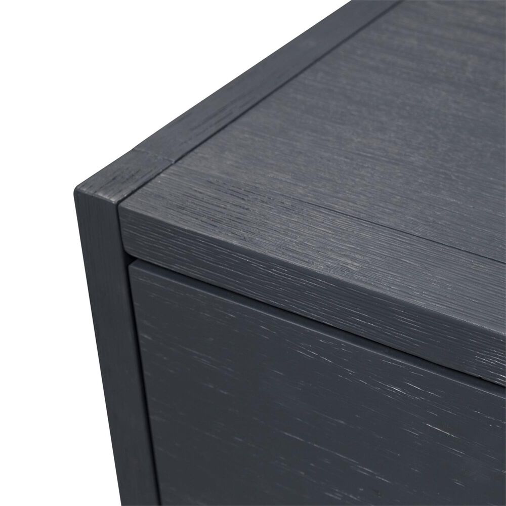 Belle Furnishings Midnight 1-Drawer Accent Table in Blue, , large