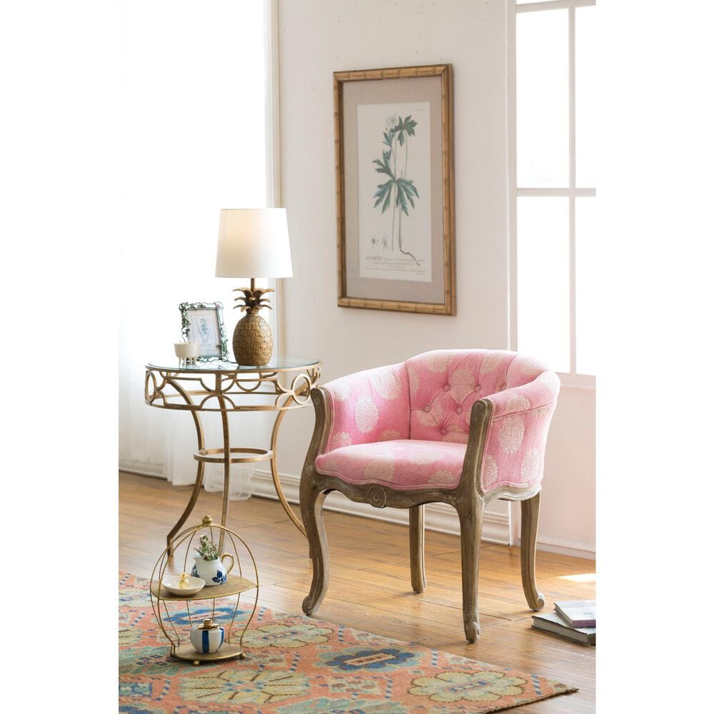 Creative Coop Resin Pineapple Table Lamp in Distressed Gold, , large