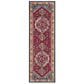 Safavieh Monaco MNC207C-222 2"2" x 22" Red/Turquoise Runner, , large