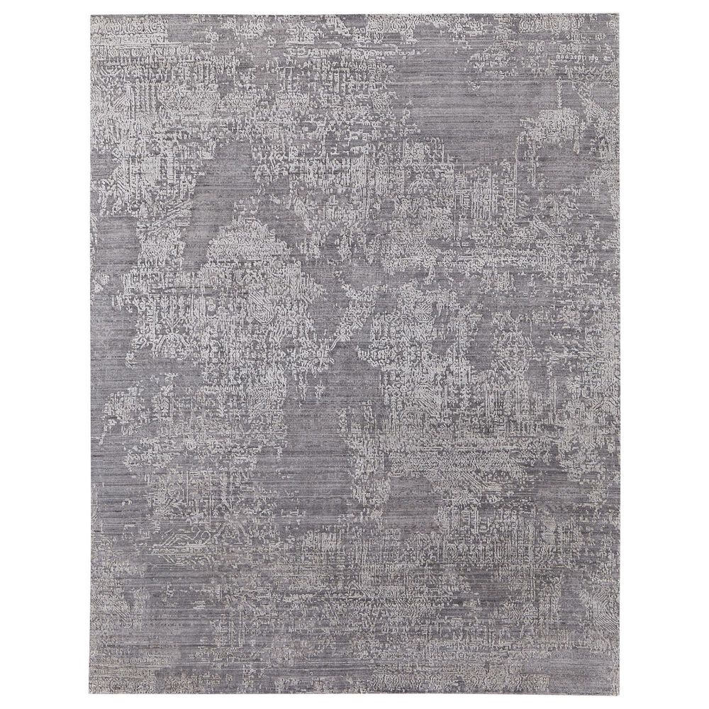 Feizy Eastfield 6989F 2" x 3" Dark Gray Area Rug, , large
