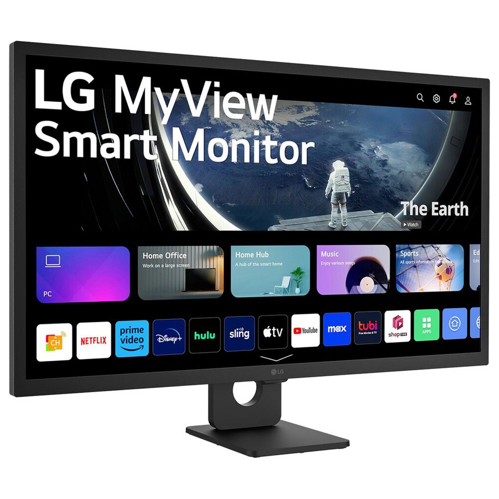 LG MyView 32&quot; Full HD IPS Smart Monitor with webOS in Black, , large