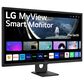 LG MyView 32" Full HD IPS Smart Monitor with webOS in Black, , large