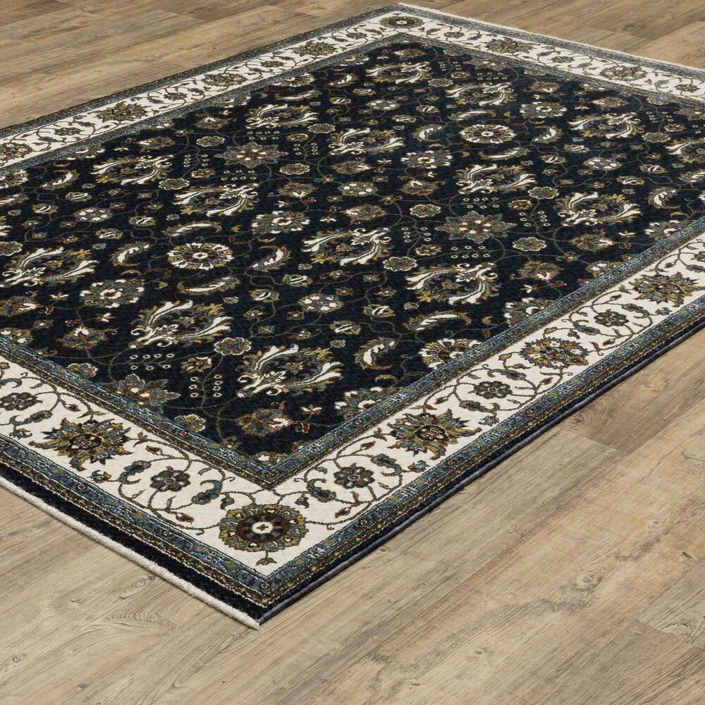 Oriental Weavers Vivian VI03A 7&#39;10&quot; x 10&#39;10&quot; Blue Area Rug, , large