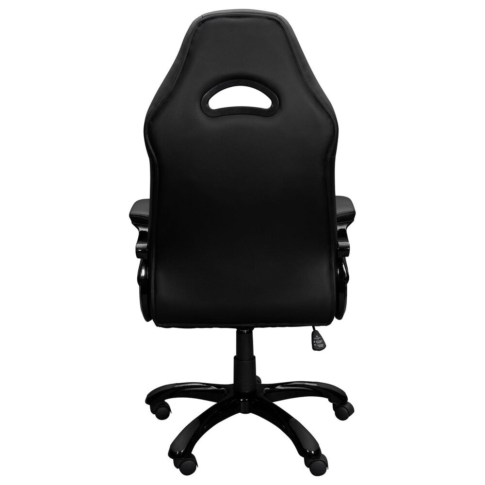 Rta Products Llc High Back Executive Sport Race Office Chair in Black, , large