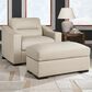 Ashley Treasure Trove Stationary Chair and a Half with Ottoman Set in Almond, , large