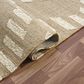 L&R Resources Geoblend Southwestern 9" x 12" Natural and Ivory Area Rug, , large