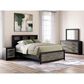 Ashley Broachmyn 2 Drawer Nightstand in Rustic Gray and Matte Black, , large