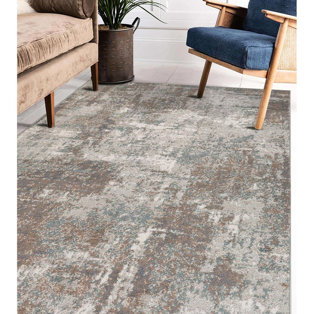 Amer Rugs Alpine 9&#39;2&quot; x 12&#39;2&quot; Light Brown Area Rug, , large