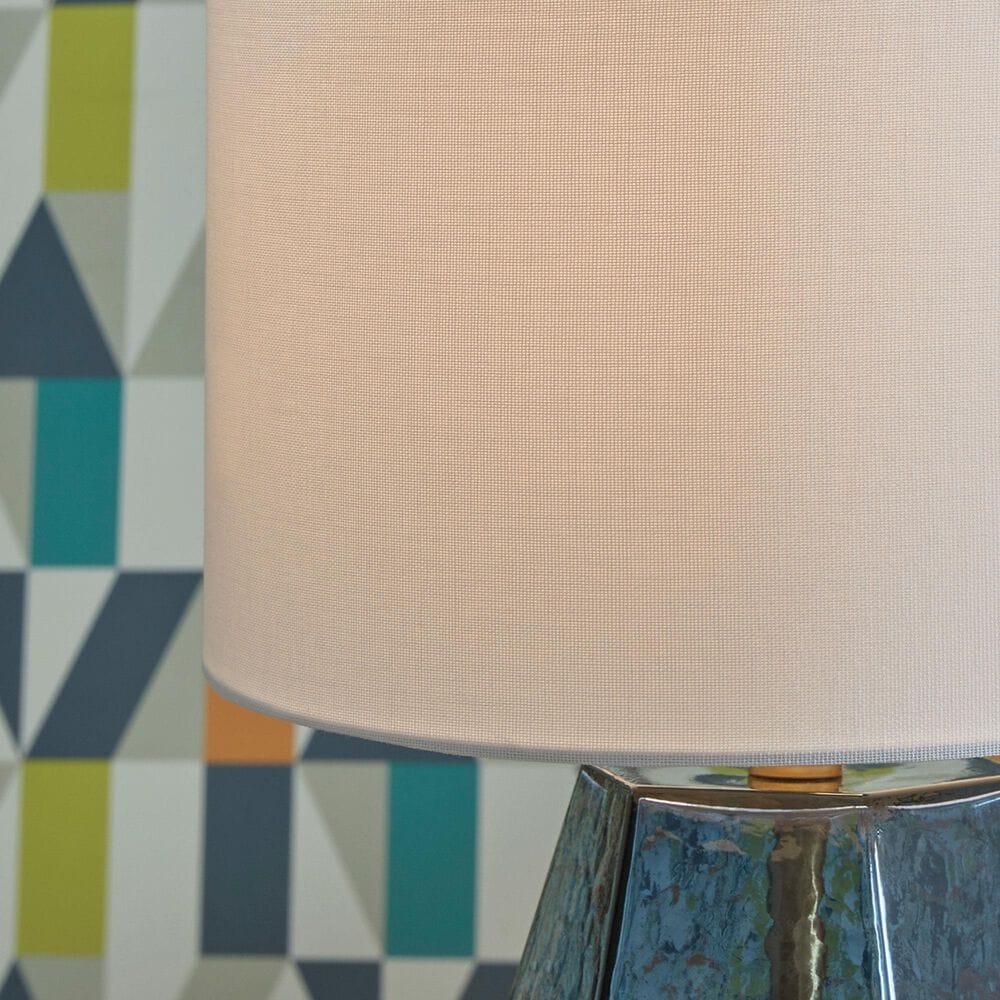 Ashley Tallow Glass Table Lamp in Blue, , large