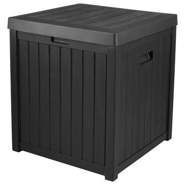 Timberlake 50 Gallon Patio Storage Box in Black, , large