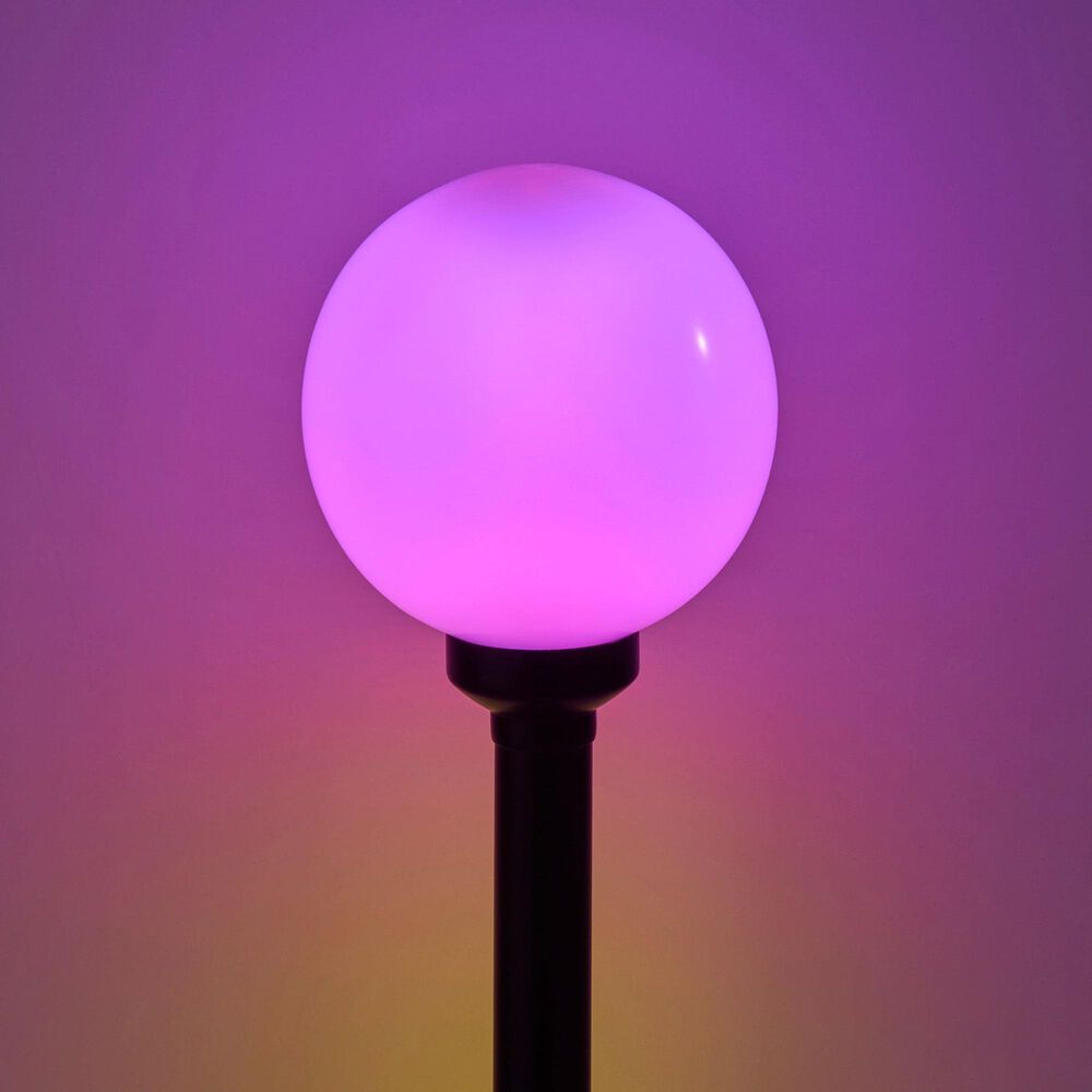 Adesso Astra RGB Color Changing Table Lamp in Black and White, , large
