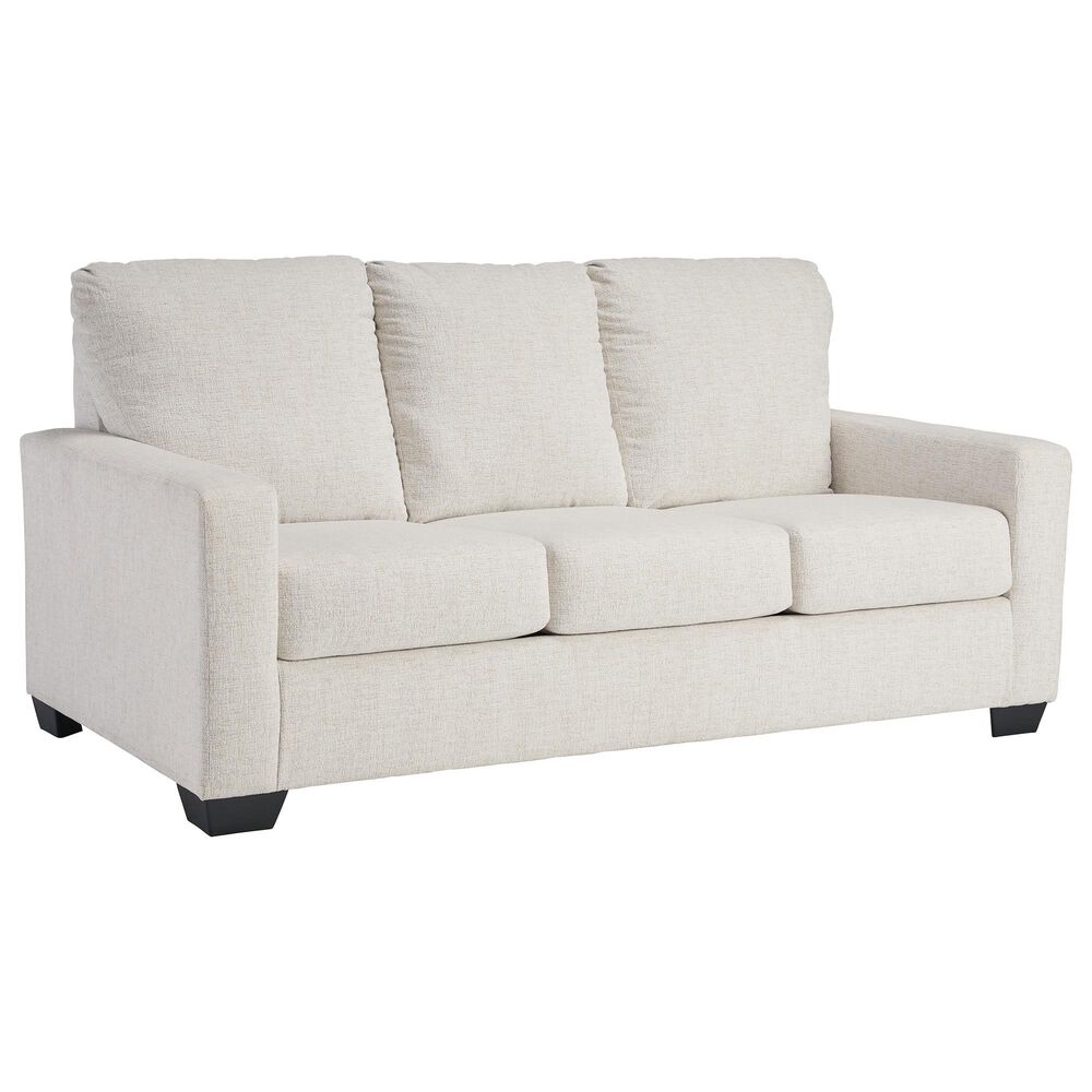 Ashley Rannis Stationary Full Sofa Sleeper in Snow, , large