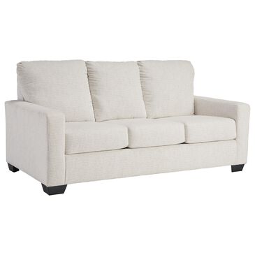 Ashley Rannis Stationary Full Sofa Sleeper in Snow, , large