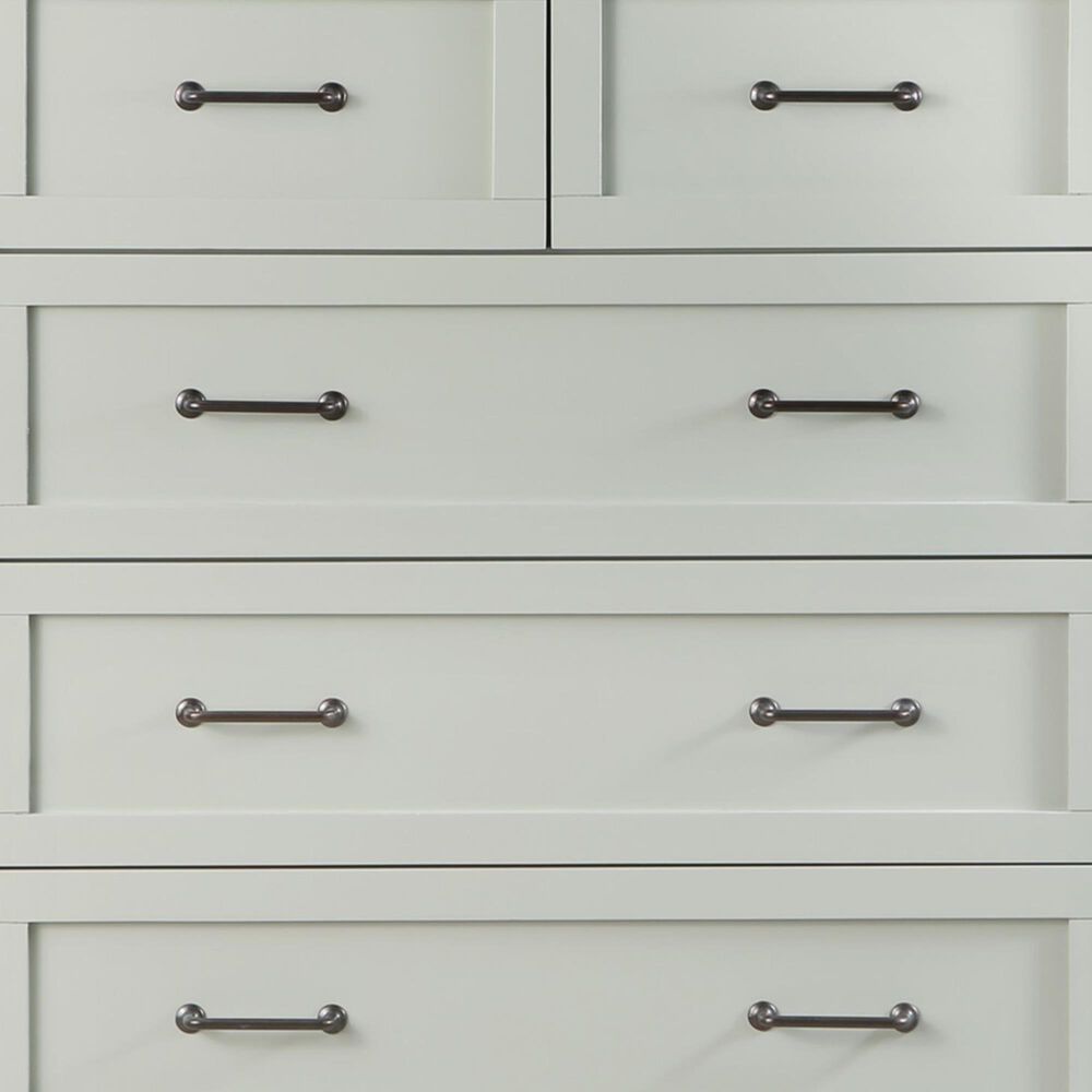 Baby Appleseed Rowan 6-Drawer Tall Chest in Sage, , large