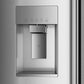 KitchenAid 24 Cu. Ft. Counter-Depth French Door Smart Refrigerator with External Water Dispenser in PrintShield Stainless Steel, , large