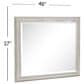 Nicolette Home Bronwyn Landscape Dresser Mirror in Alabaster, , large