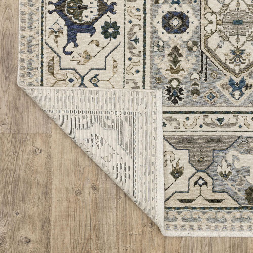 Oriental Weavers Hastings HA04U 2&#39;3&quot; x 7&#39;6&quot; Ivory Runner, , large