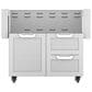 Hestan 36" Grill Cart in Stainless Steel, , large