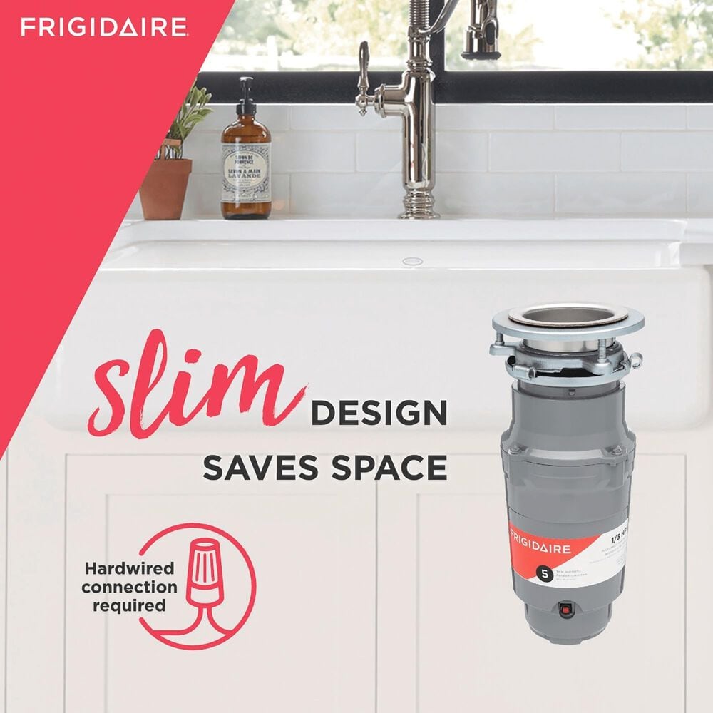 Frigidaire 1/3 HP Disposal with Direct Wire, , large