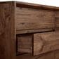 Stickley Furniture Saranac 6 Drawer Dresser Only in Distressed Walnut, , large