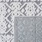 Safavieh Cabana CBN654A 2"2" x 9" Ivory and Grey Performance Runner, , large