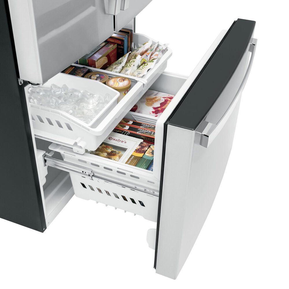 GE Appliances 27.0 Cu. Ft. Fingerprint Resistant French-Door Refrigerator in Stainless Steel, , large