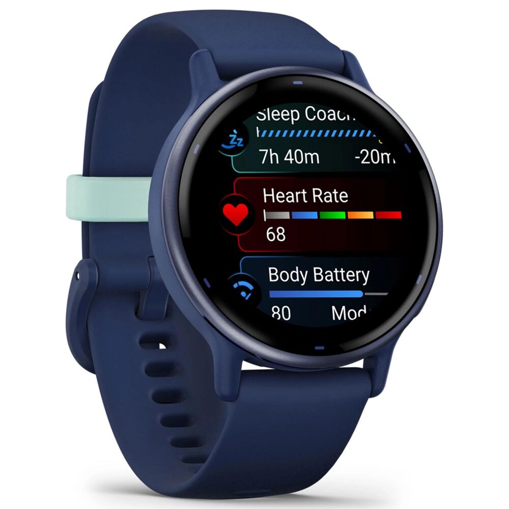 Garmin Vivoactive 5 Smartwatch 42.2mm in Navy, , large