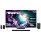 Hisense 85" Class UR8 RGB Mini-LED Series UHD 4K HDR - Smart Google TV with 5.1.4 Channel Soundbar System in Black, , large