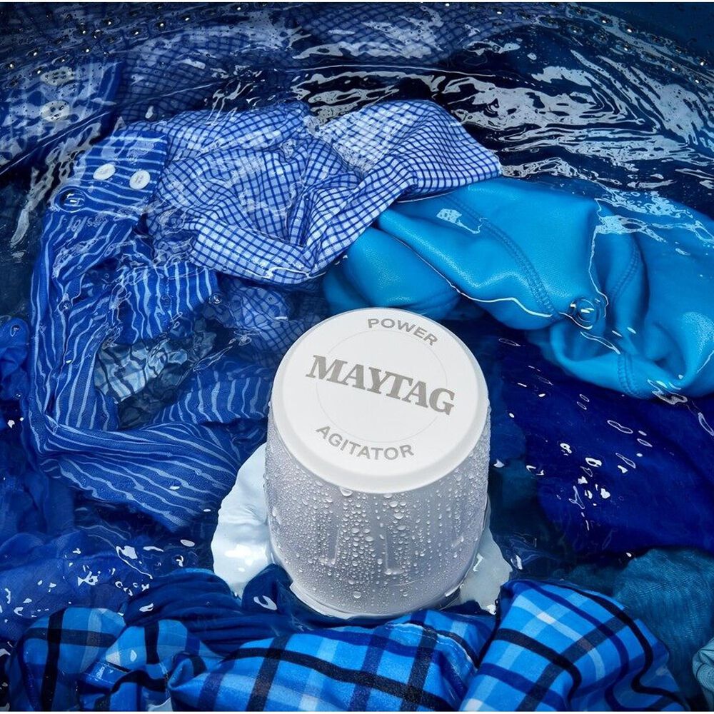 Maytag 5.2 Cu. Ft. Top Load Washer with Agitator in Metallic Slate, , large