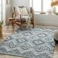 Surya Alyssa 9" x 12" Slate, Brown, Ivory and Blue Area Rug, , large
