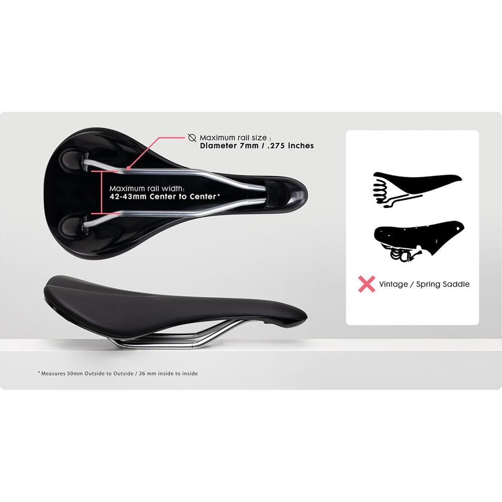 Laut Bike Saddle Mount for Apple AirTag in Black, , large
