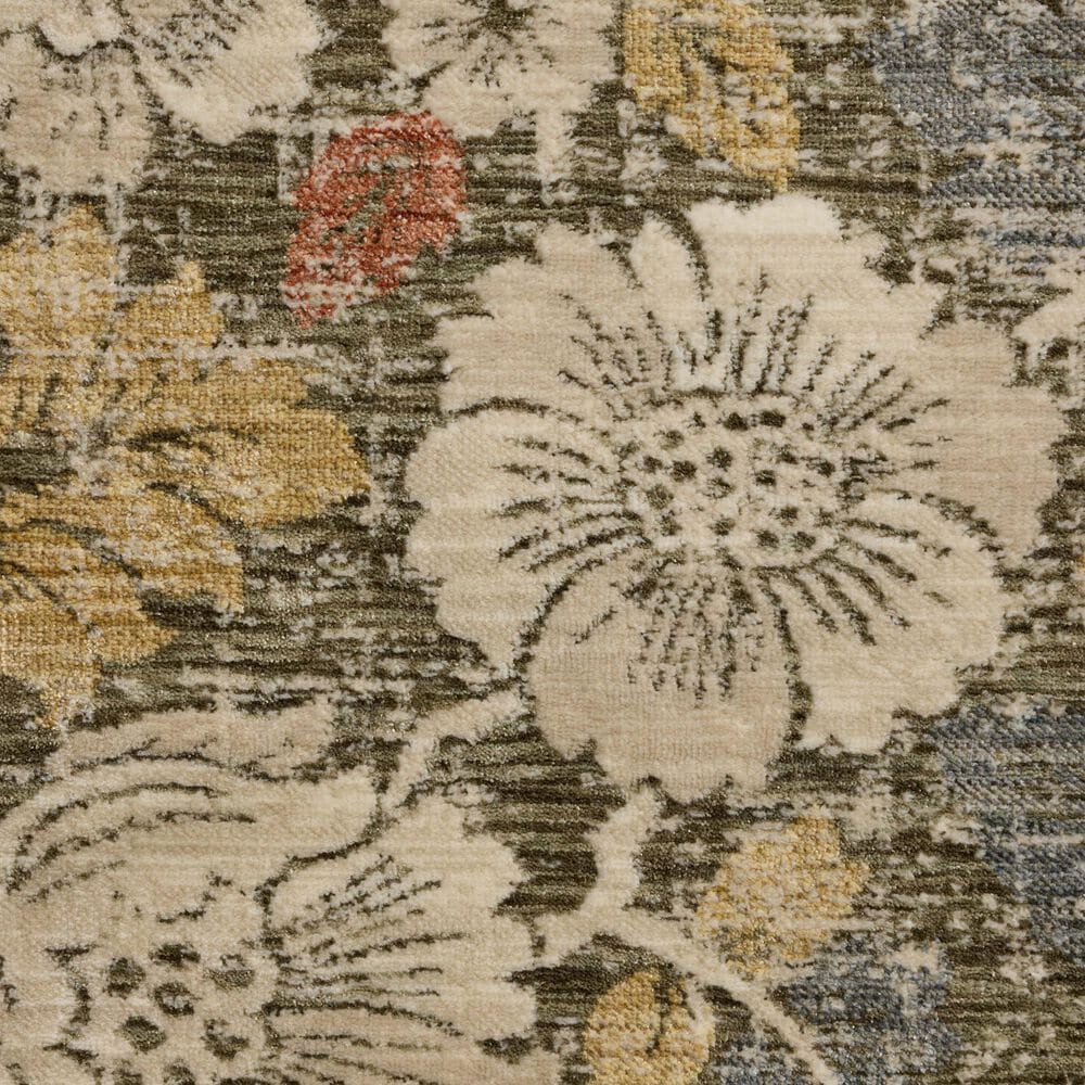 Loloi Eileen Olive and Multicolor 3&#39;11&quot; x 5&#39;7&quot; Area Rug, , large