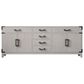 Lexora Home Laurel 80" Double Bathroom Vanity in White Oak with White Quartz Top and Rectangular Sinks, , large