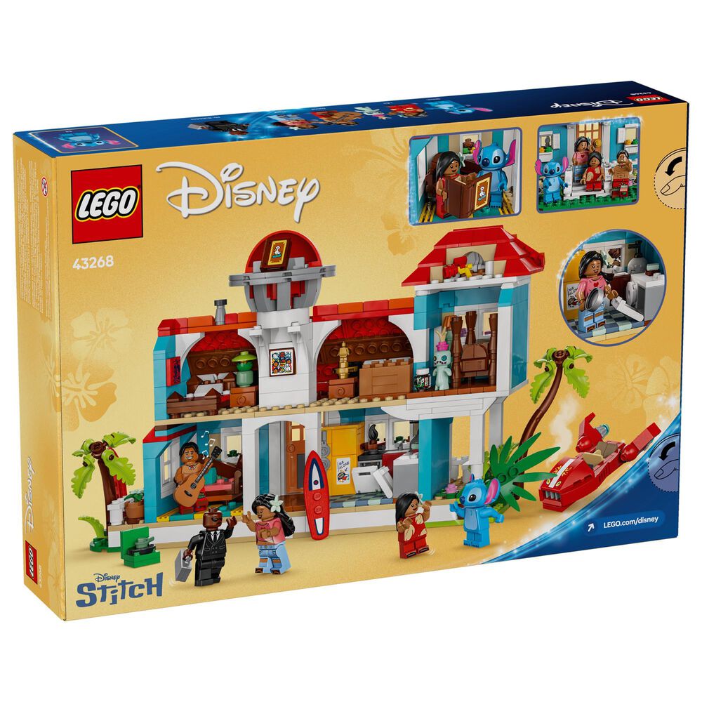 LEGO Disney Lilo and Stitch Beach House, , large