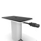 Kanto 6" Universal Desktop Speaker Stands with Cable Management in White (Set of 2), , large