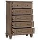New Heritage Design Mariana 5-Piece Queen Panel Bedroom Set in Vintage Mocha, , large