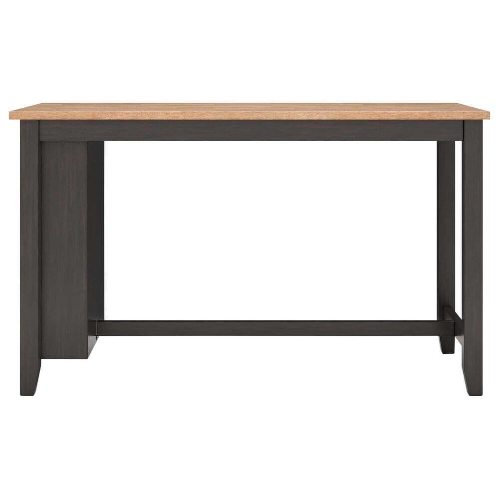 Ashley Gesthaven 5-Piece Counter Dining Set in Light Natural Dark Brown, , large