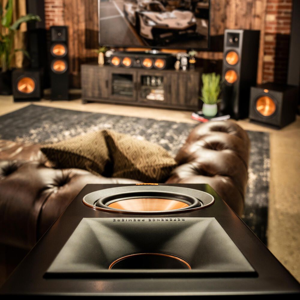 Klipsch Reference Premiere Dual 5.25&quot; 2-Way Surround Sound Speaker in Ebony &#40;Pair&#41;, , large