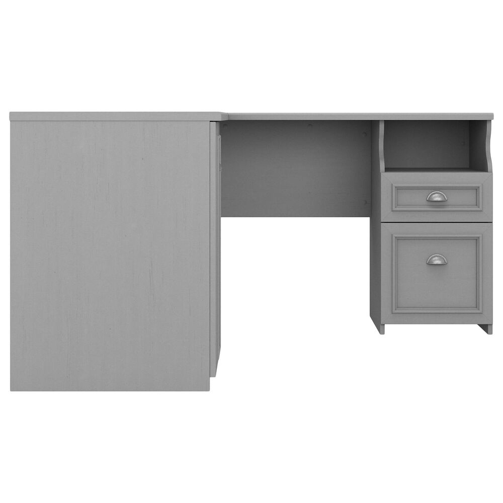 Bush Fairview 3 Piece Office Desk Set in Cape Cod Gray NFM