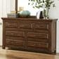 Napa Furniture Design Hill Crest 7-Drawer Dresser in Dark Chestnut, , large