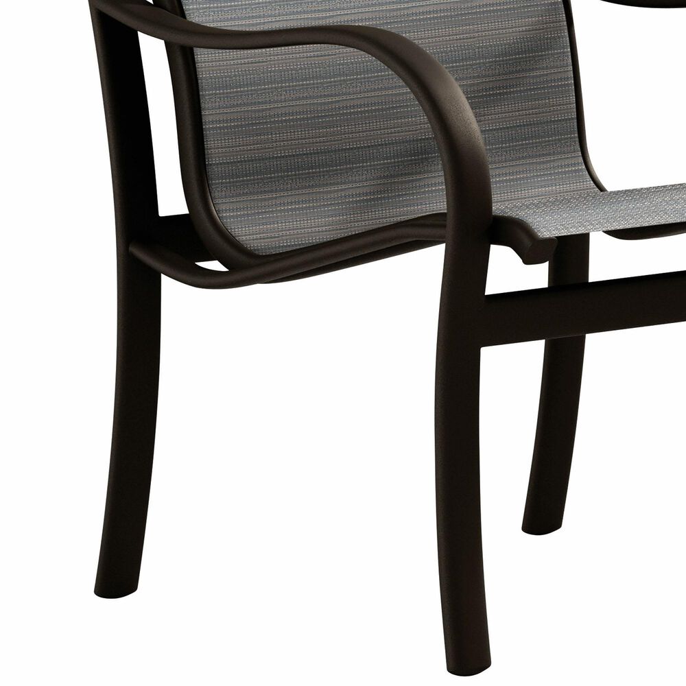 Tropitone Shoreline High Back Dining Chair in Gray Gate, , large
