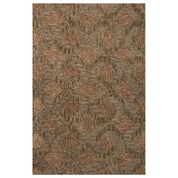 Loloi II Varena 2"6" x 7"6" Rust and Bark Runner, , large