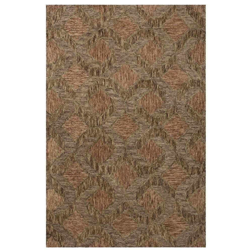 Loloi II Varena 2"6" x 7"6" Rust and Bark Runner, , large