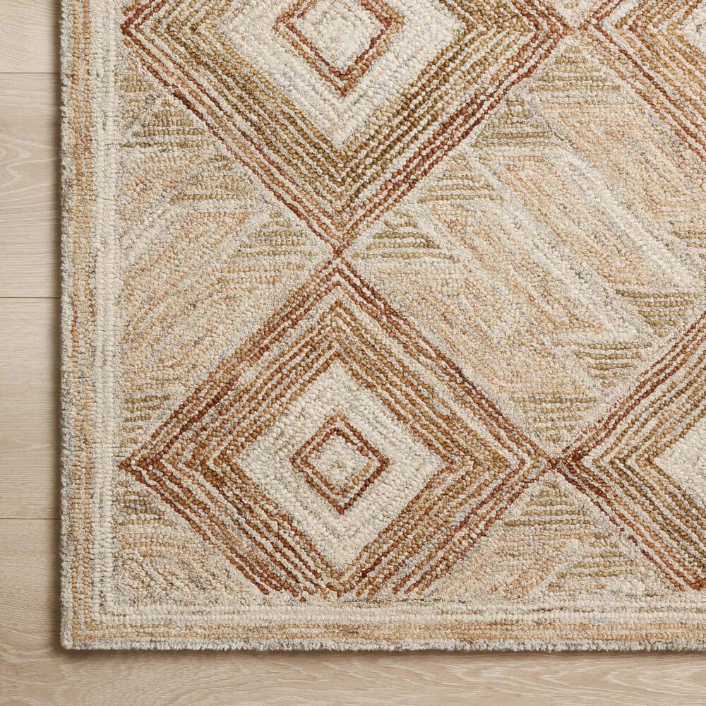 Loloi II Varena 7&#39;9&quot; x 9&#39;9&quot; Sand and Clay Area Rug, , large