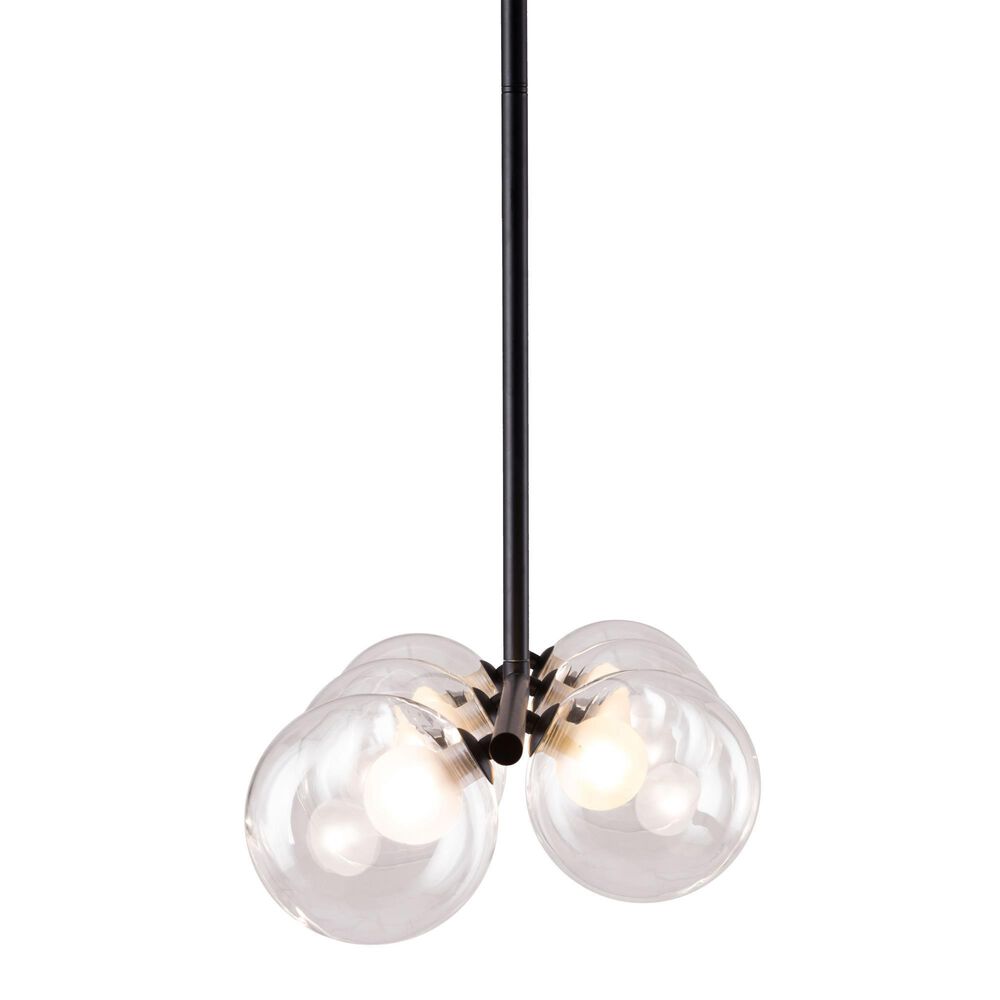 Zuo Modern Keyoz Ceiling Lamp in Black, , large