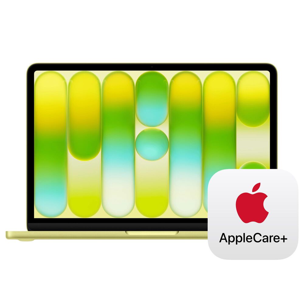 Apple 13" MacBook Neo | Apple A18 Pro Chip - 6-core CPU and 5-core GPU - 8GB RAM - 512GB SSD in Citrus with 3-Year AppleCare+, , large