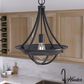 Hunter Perch Point 1-Light Pendant in Noble Bronze, , large
