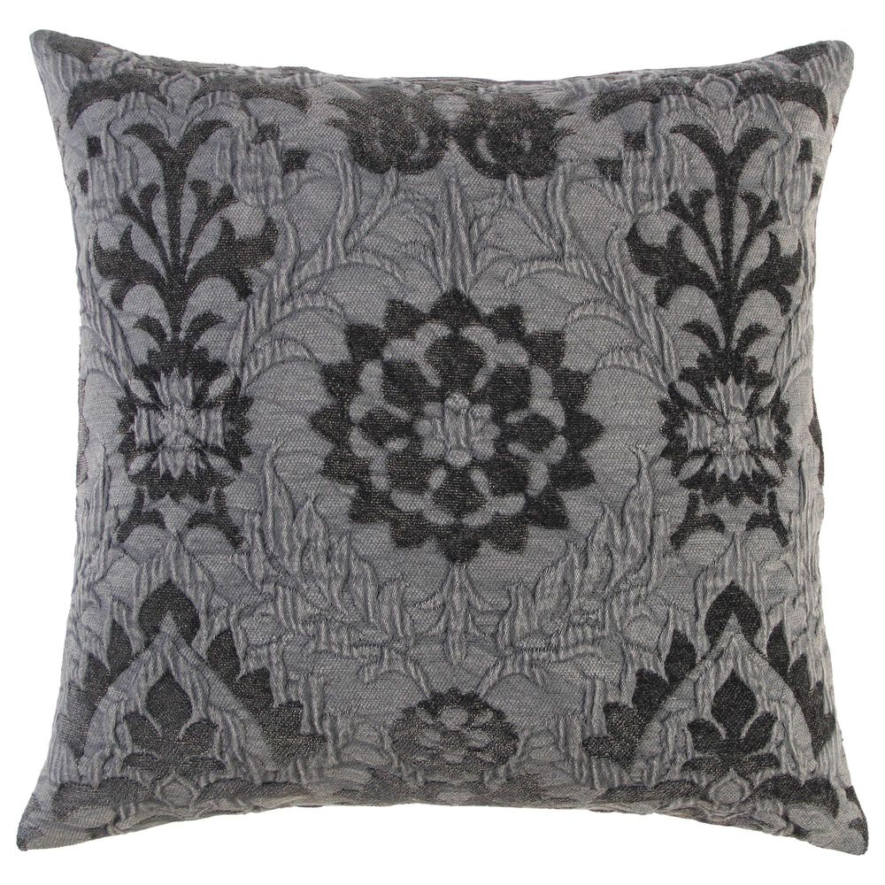 Rizzy Home Transitional 20" Pillow in Gray, , large