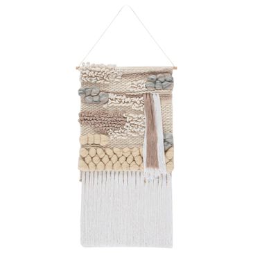 Safavieh Kalli Florica Woven Wall Art in Ivory, , large